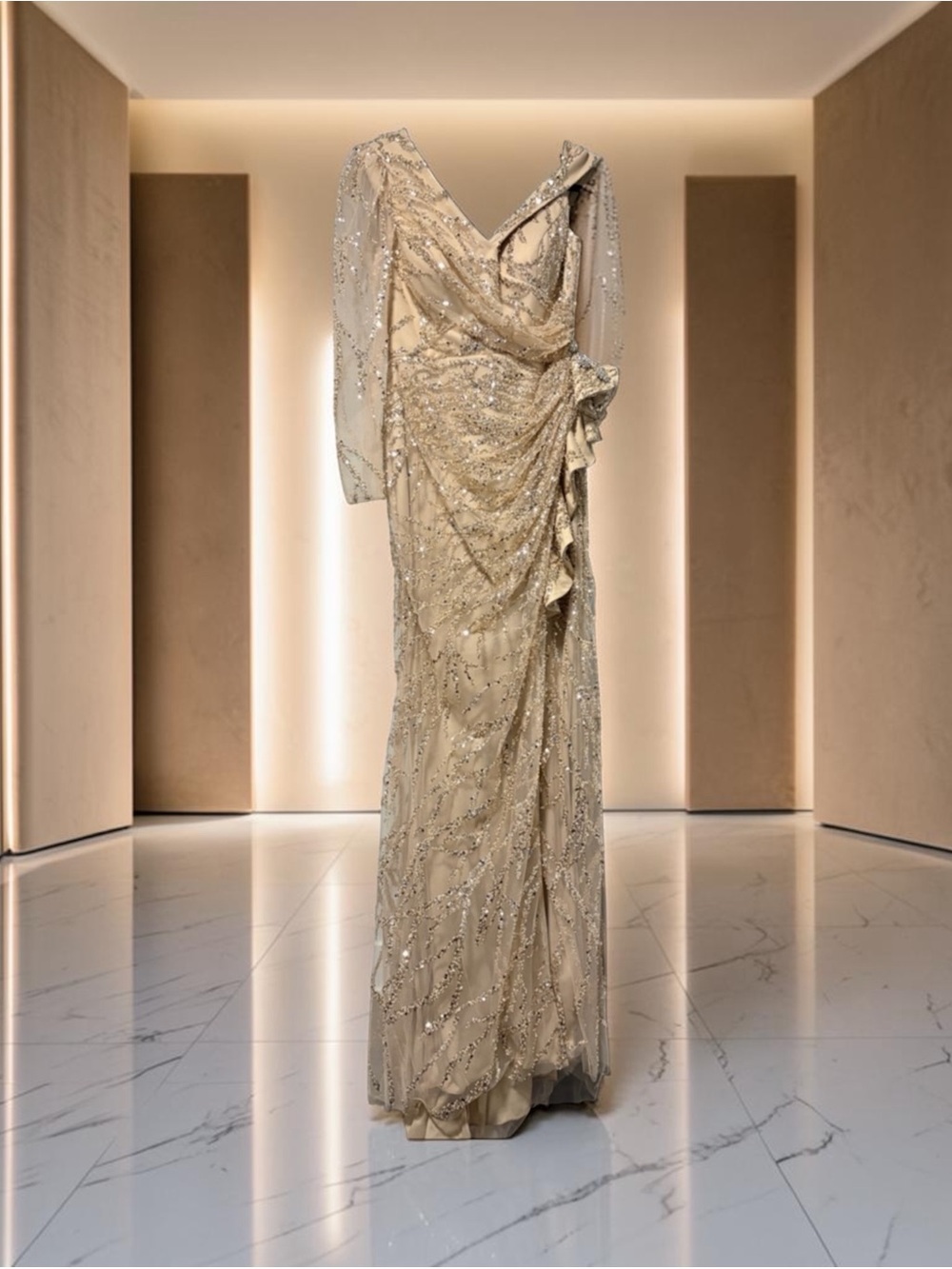 Gold Evening Gown